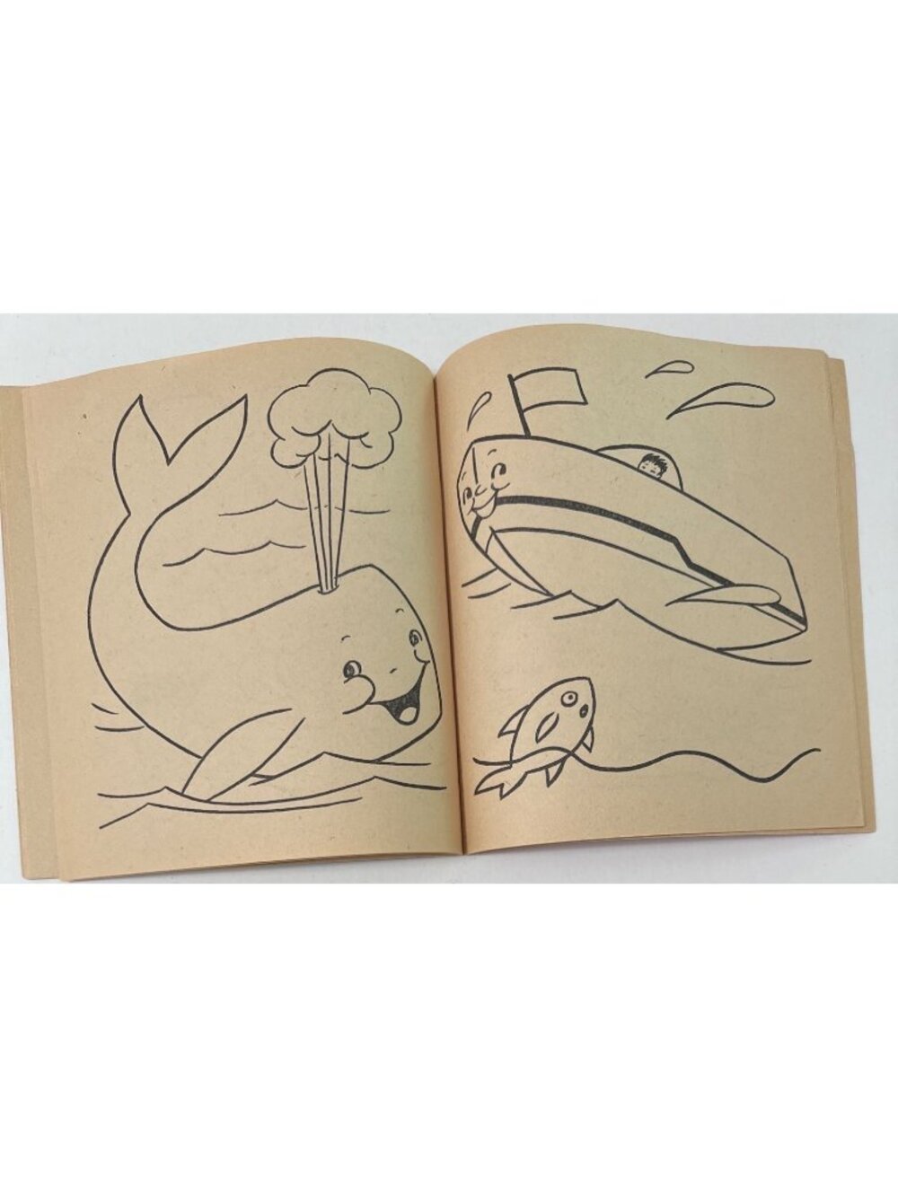 Vtg 1958 First Coloring Book Clarence Biers Whitman Publishing Children Activity - Picture 12 of 16